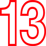 13